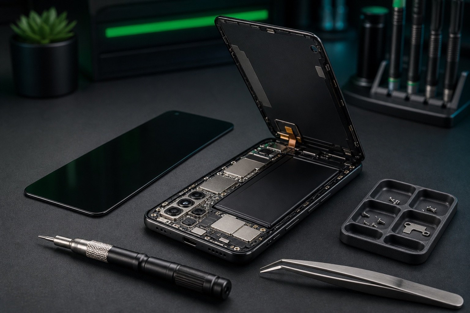 Android telefon tamiri teknik servis görseli