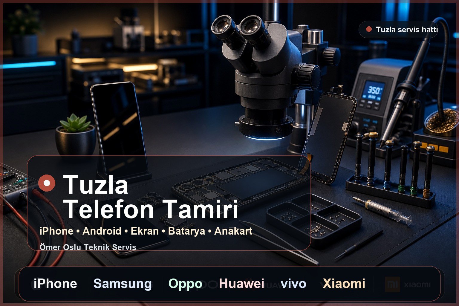 Tuzla telefon tamiri teknik servis görseli